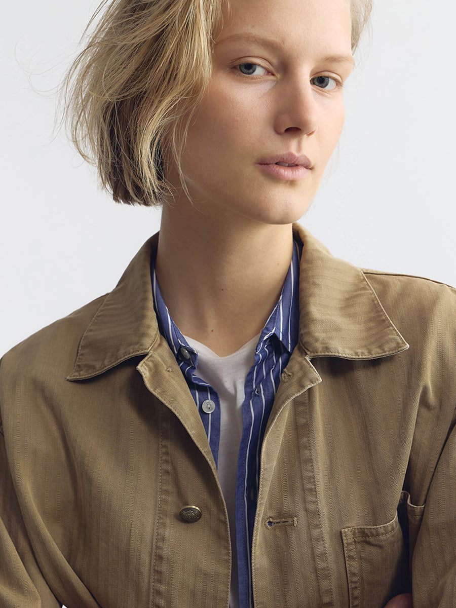 Franklin Jacket in French Khaki