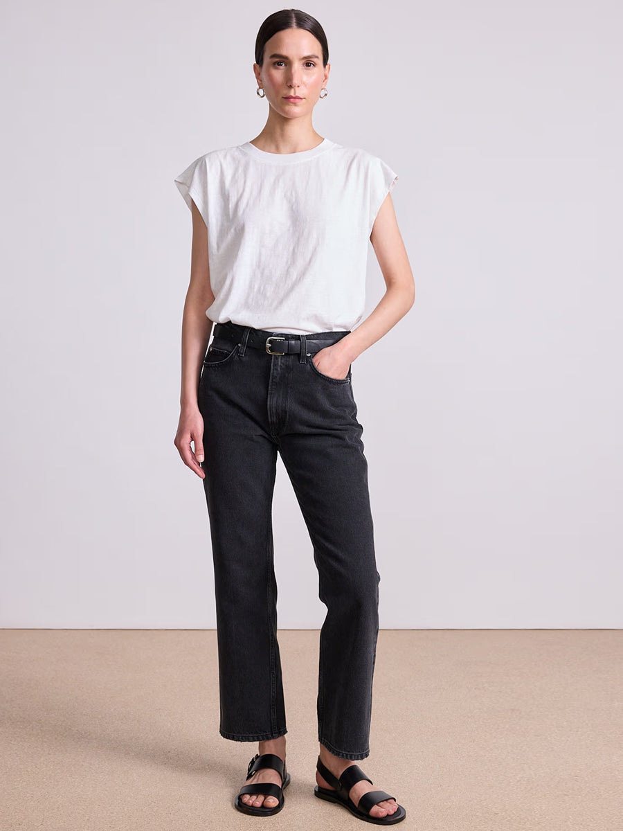 Apiece Apart Fuerza Tee in Cream