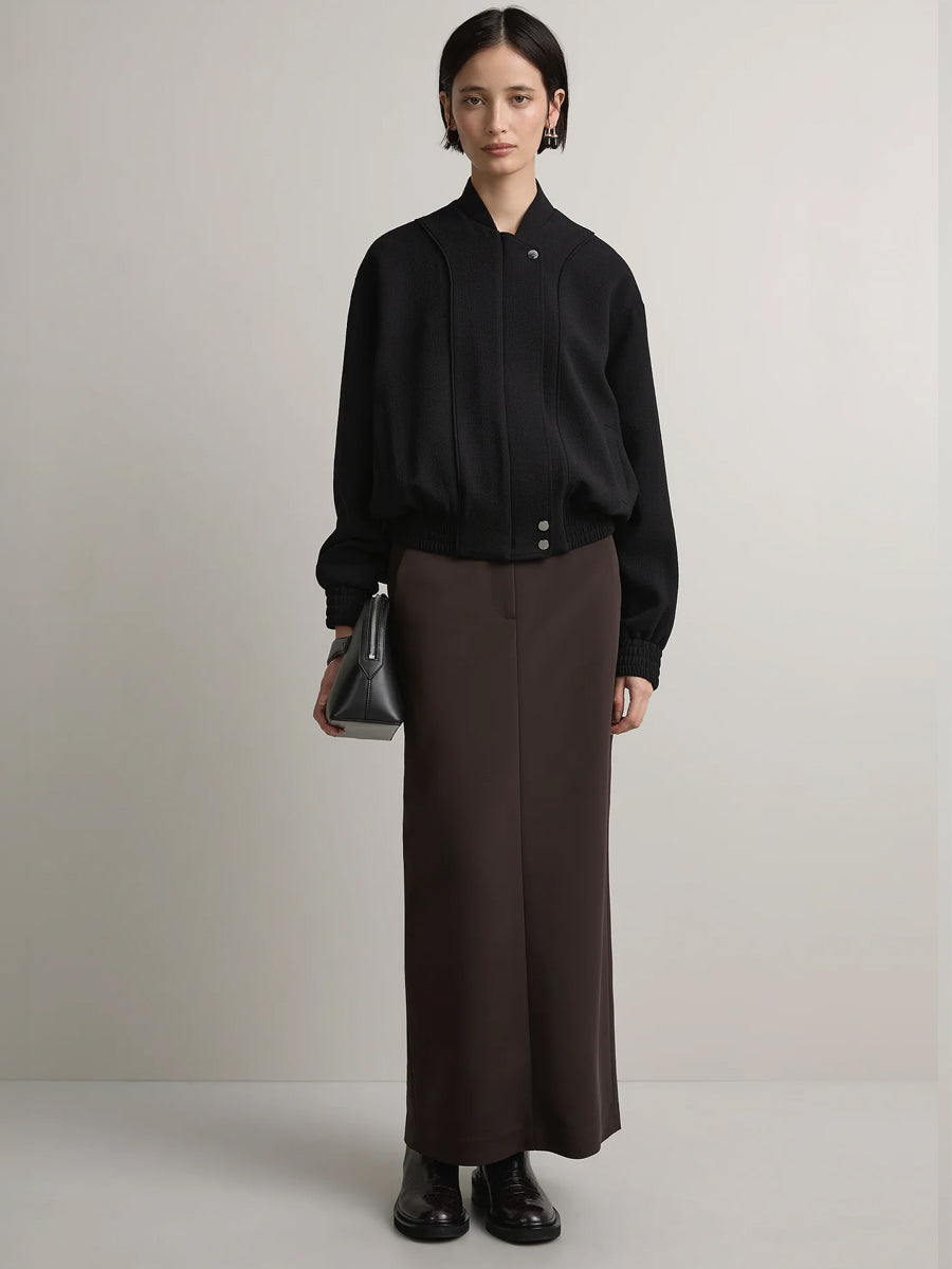 Giles Bomber Jacket in Black