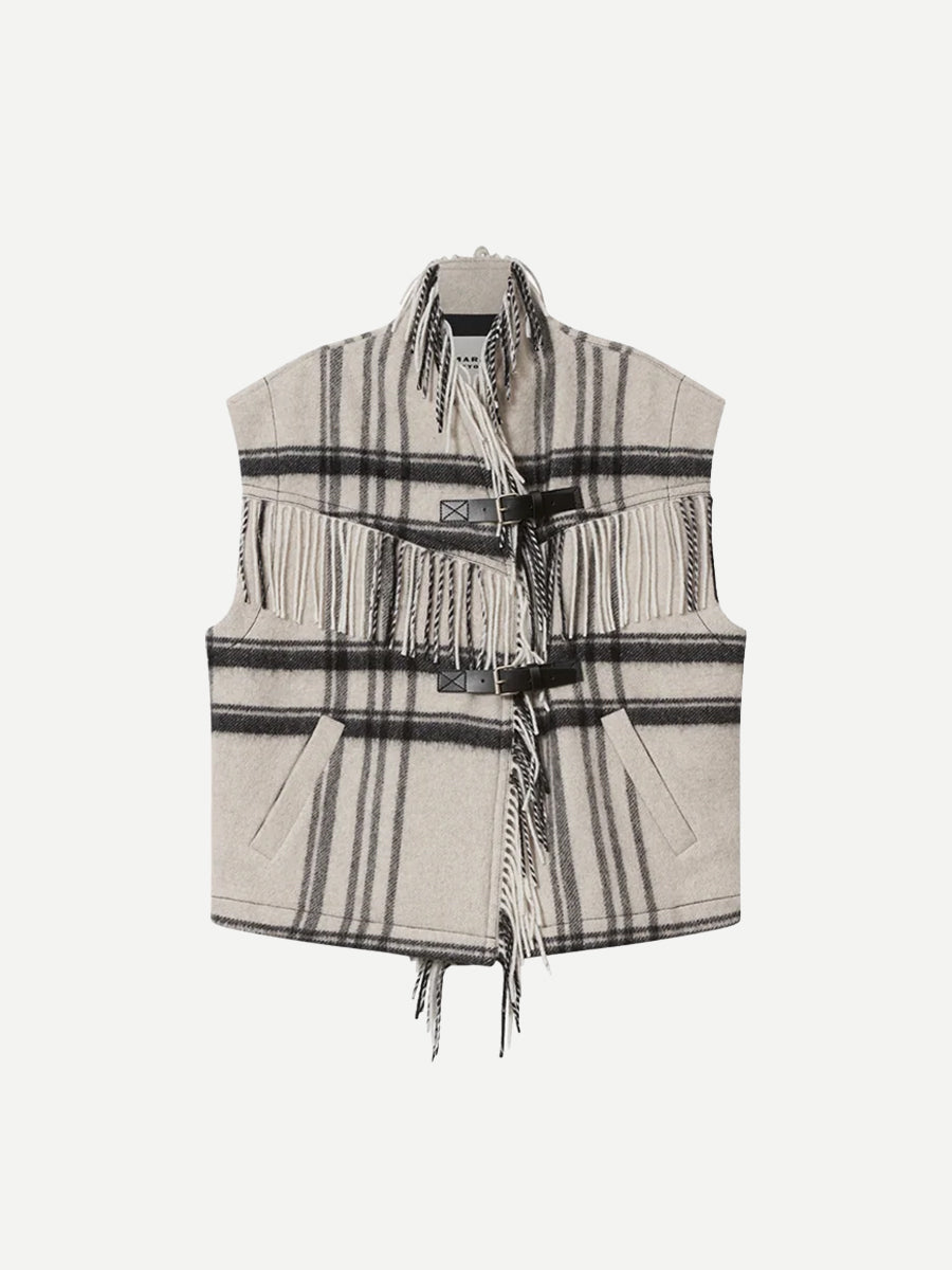 Ginesa Jacket in Ecru/Black
