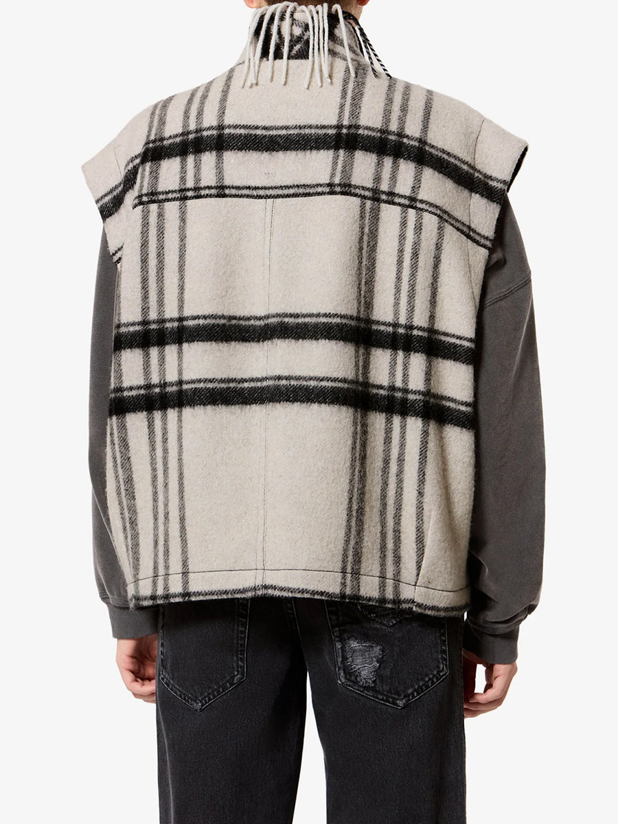 Ginesa Jacket in Ecru/Black