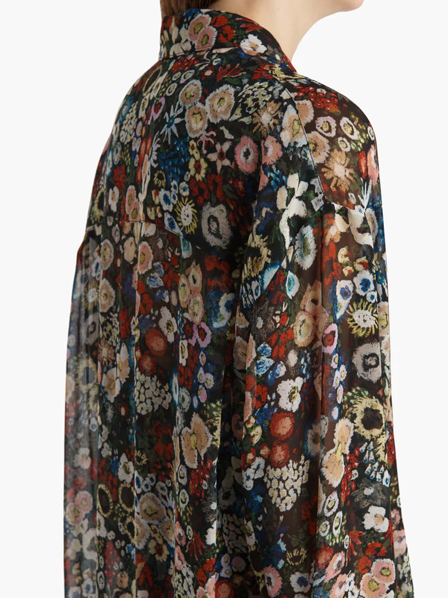 Khaite Goya Top in Black Multi