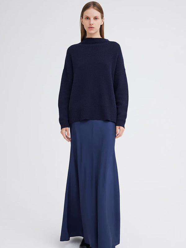 Jac+Jack | Grayson Sweater in Darkest Navy