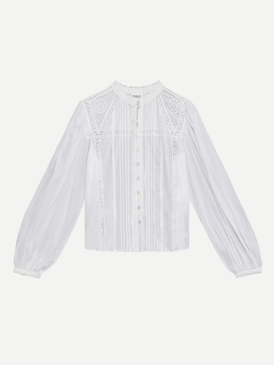 Marant Etoile Greicy Top in White