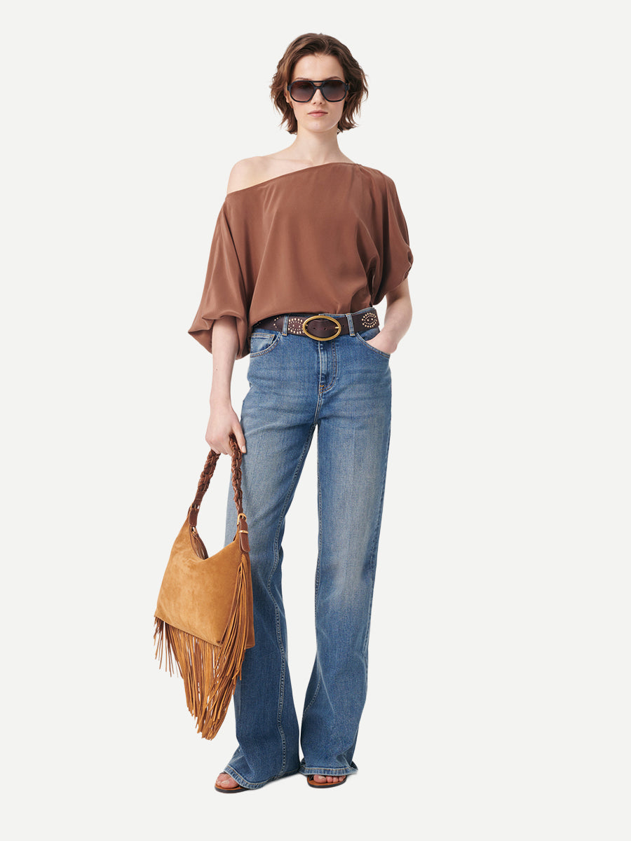 Vanessa Bruno Gul Blouse in Havana