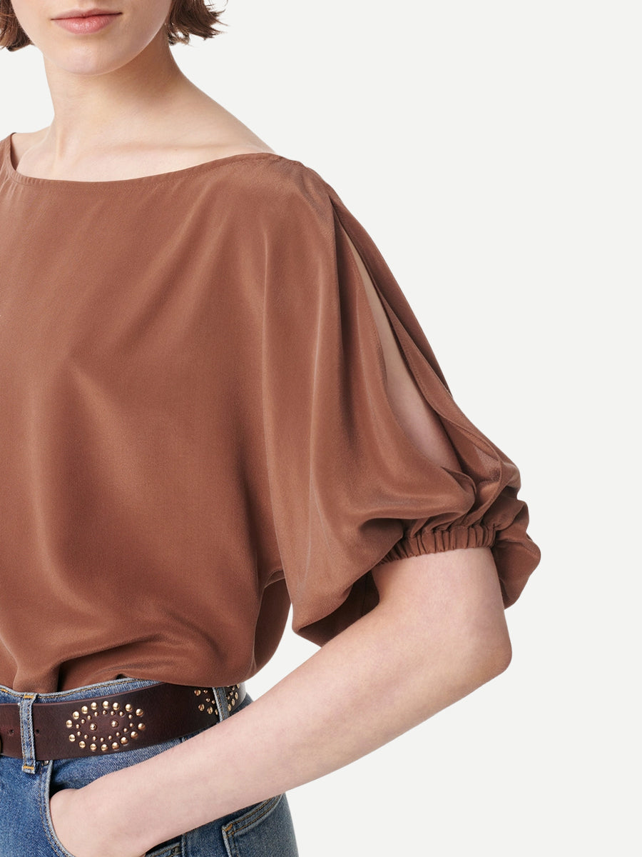 Vanessa Bruno Gul Blouse in Havana