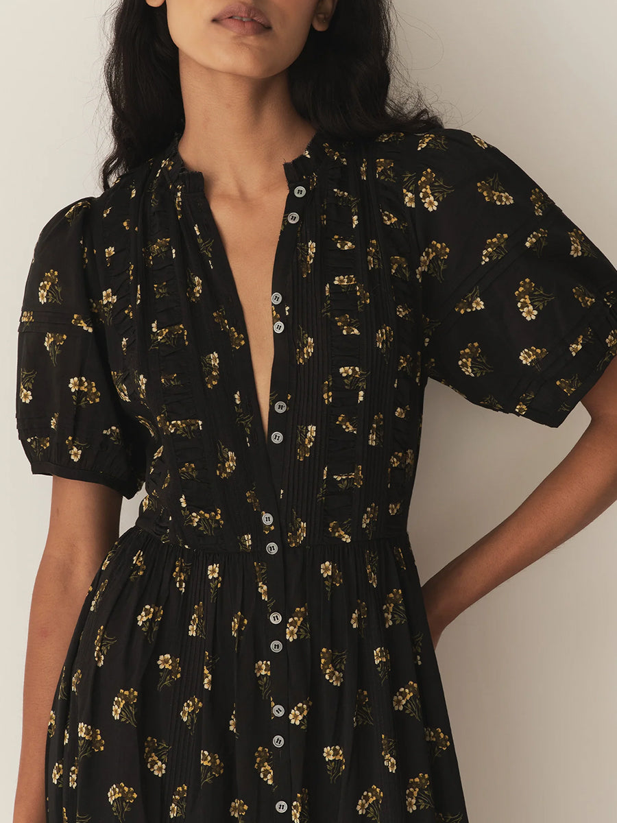 Haleigh Dress in Buttercup Bouquet
