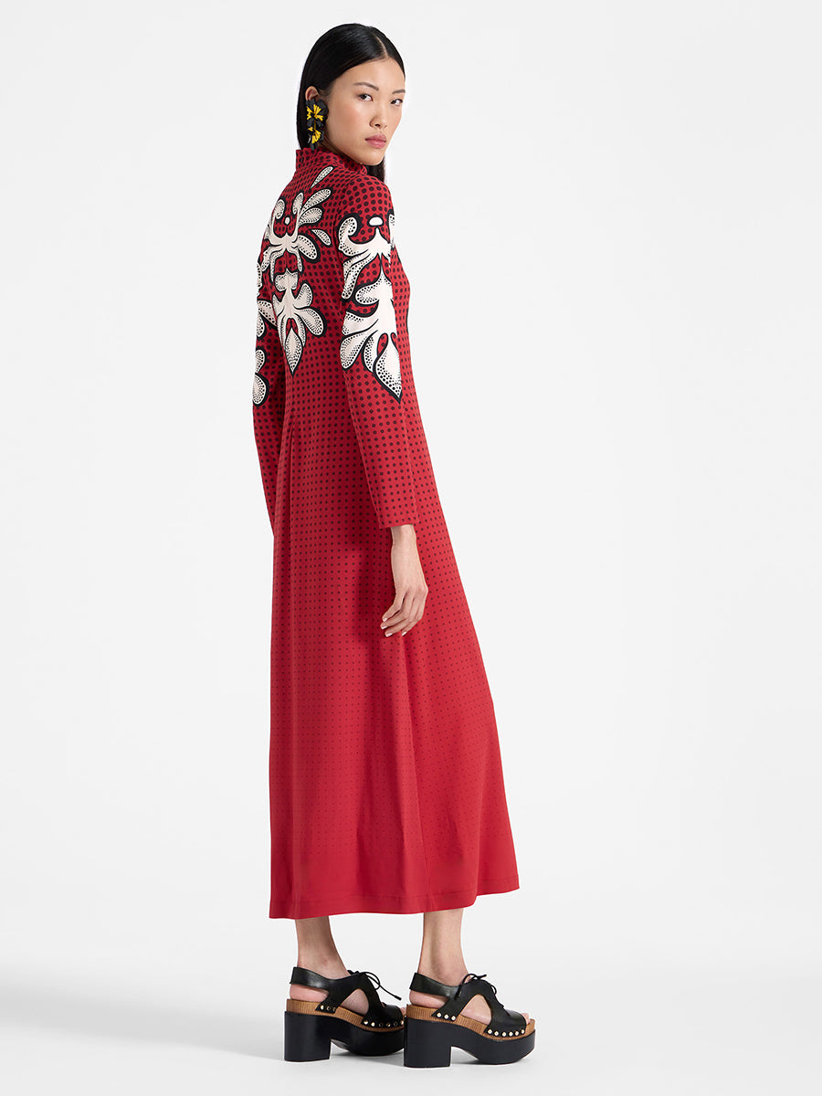 La DoubleJ | Halle Dress in Herald Placee
