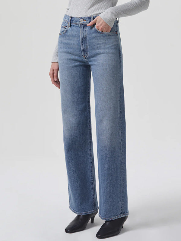 Agolde Harper Straight Jean in Flash