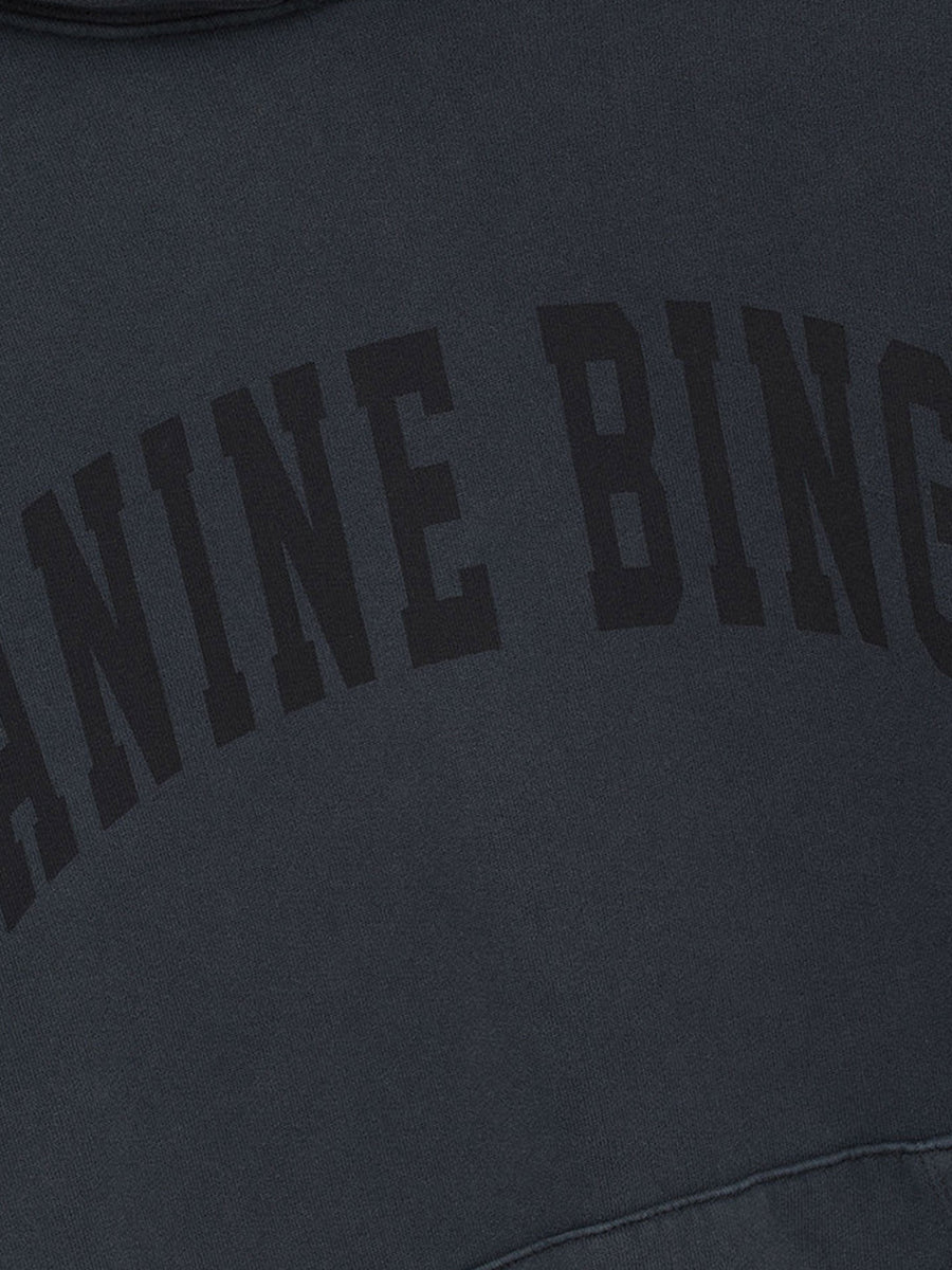 Harvey Sweatshirt in Dark Washed Black