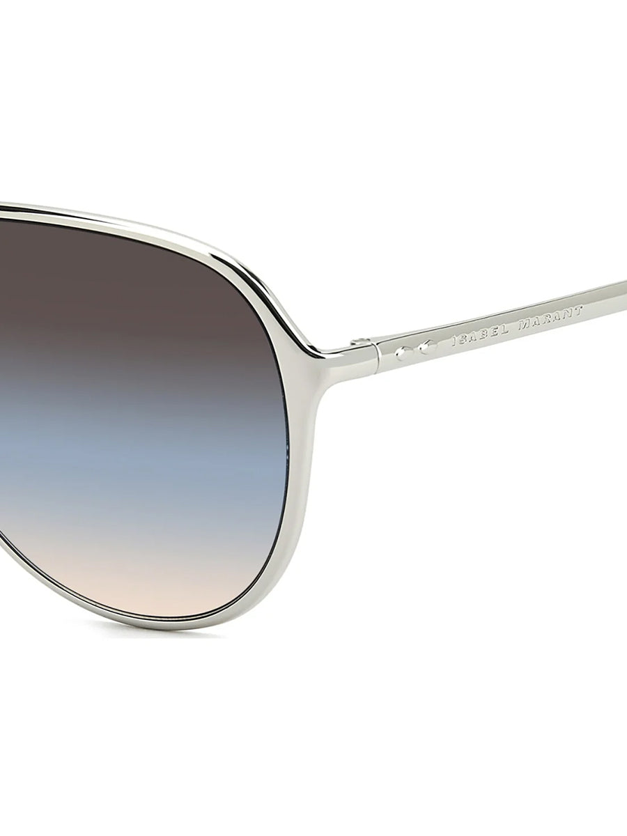 Haylo Aviator in Palladium Brown Teal