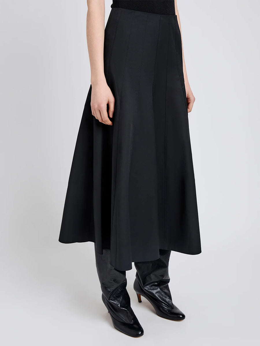 Proenza Schouler White Label Heidi Skirt in Black