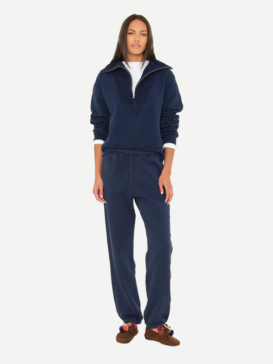 Xirena Hemming Sweatpant in Navy