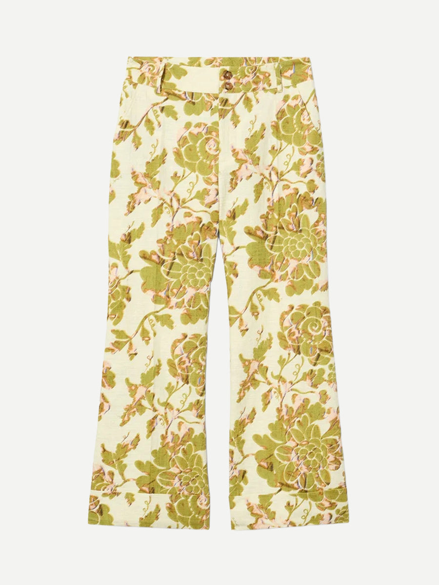 La DoubleJ Hendrix Pants in Oasis Green