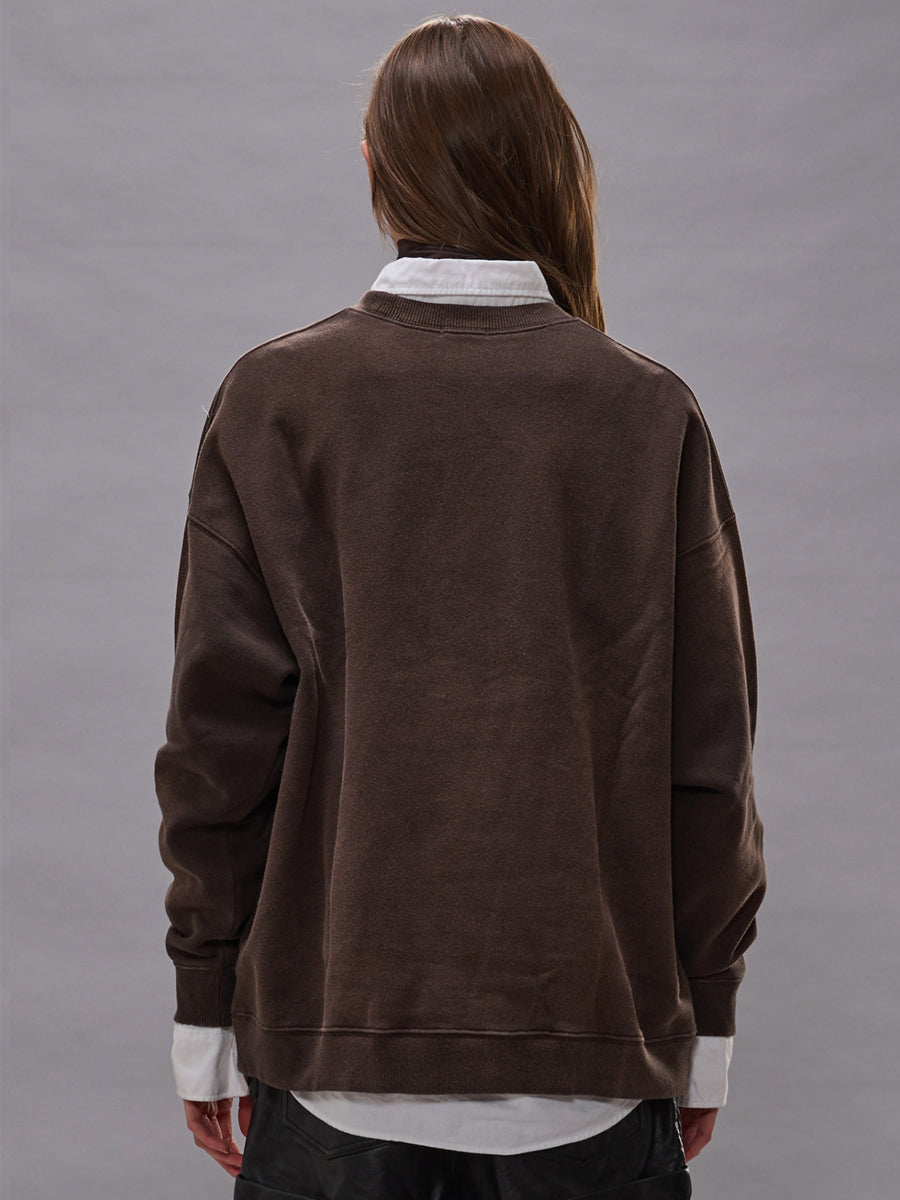 High on Life Oversized Crewneck Sweatshirt