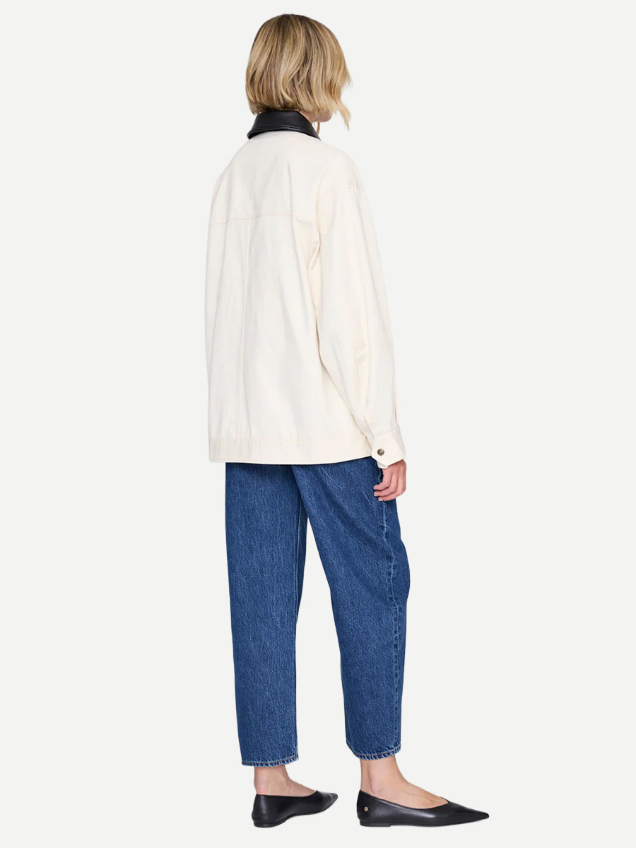 Anine Bing Holden Jacket in Cream