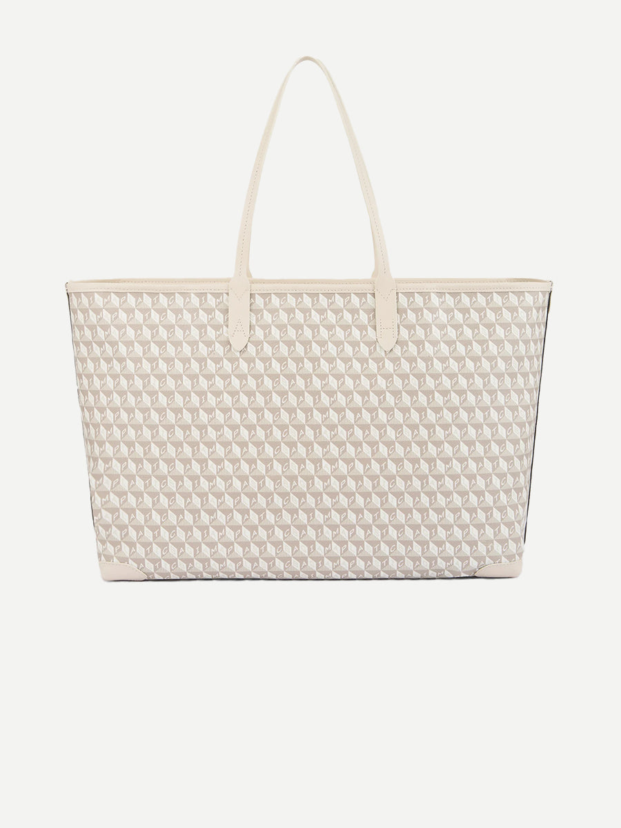 ANYA HINDMARCH | I am a Plastic Bag Zipped in Chalk