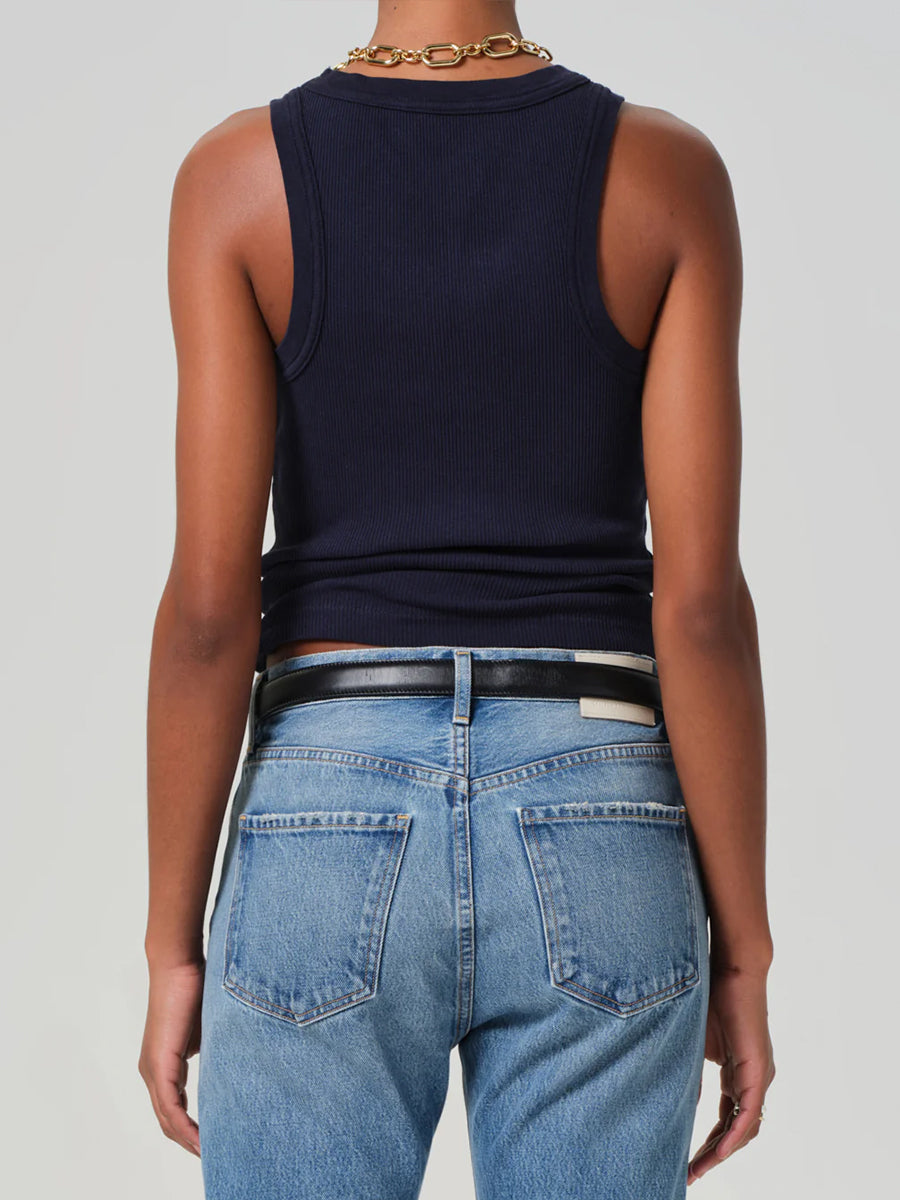 Citizens of Humanity Isabella Tank in Navy
