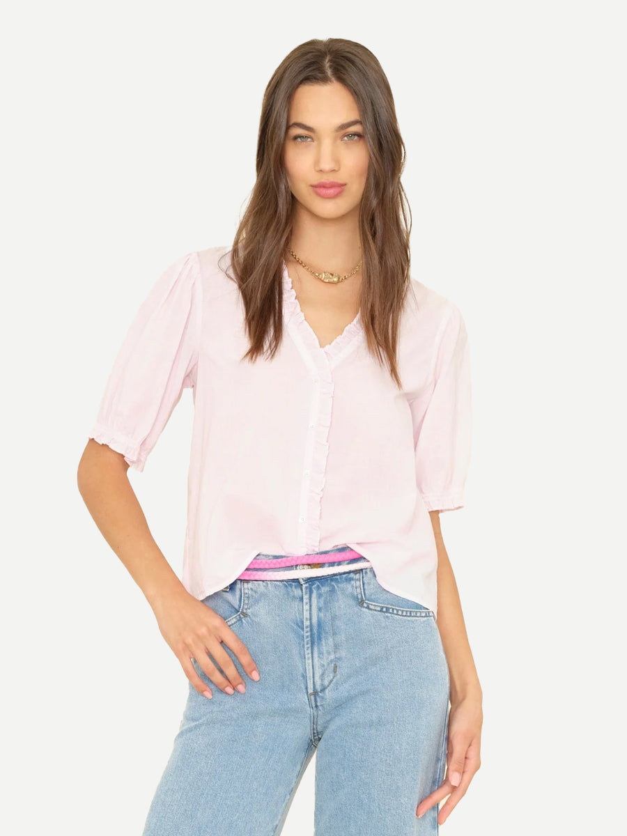Jenna Shirt in Pale Rose