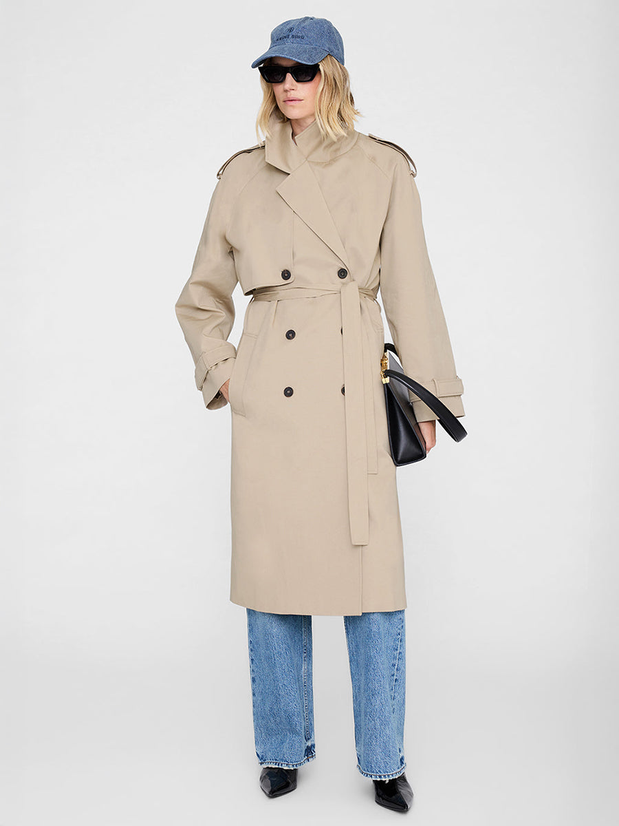 Anine Bing Jeremy Baseball Cap AB in Shadow Blue