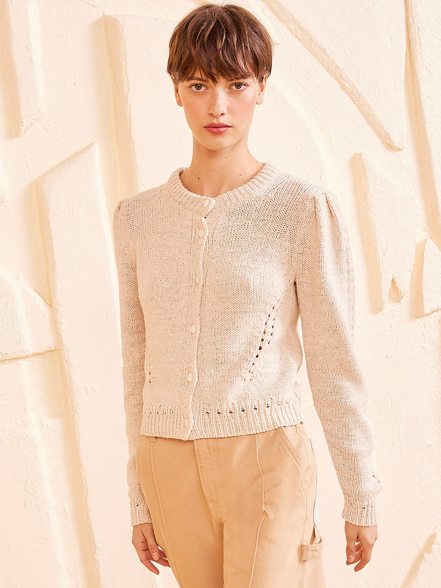 Ulla Johnson | Joelle Cardigan in Cowrie