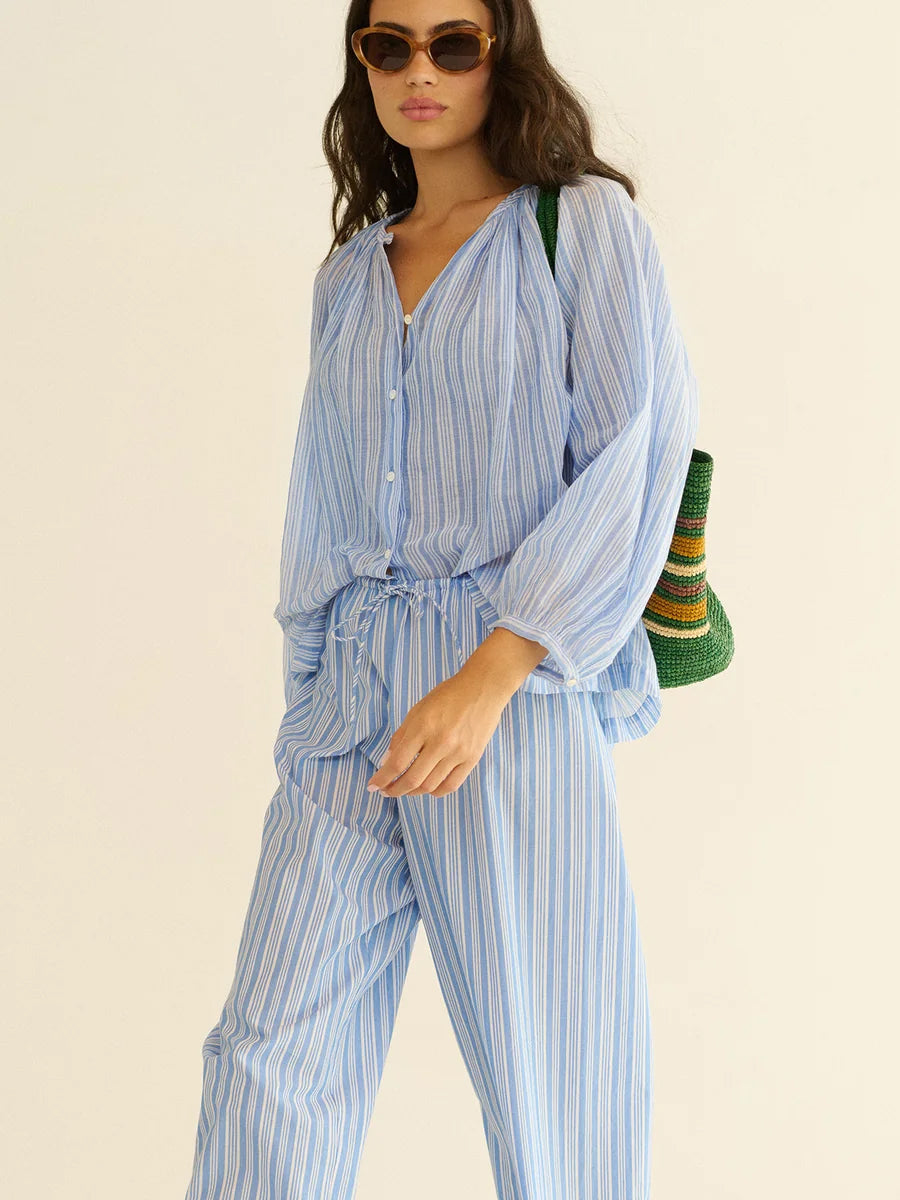 Jonie Top in Salerno Stripe