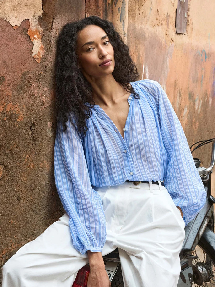 Jonie Top in Salerno Stripe