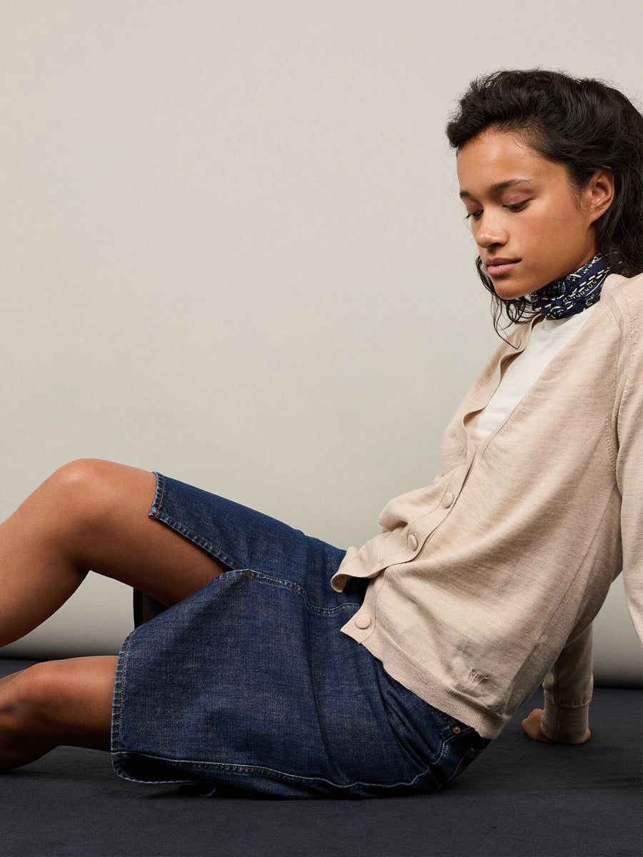 Julien Cardigan in Foin 18