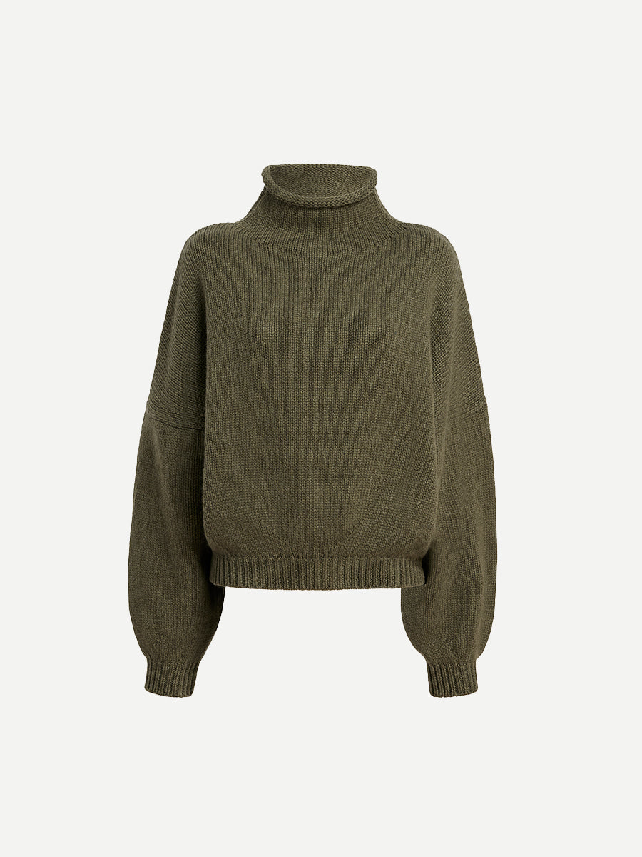 Khaite Juniper Sweater in Pine | Shop Now at Adam Heath Boutique In store and Online in Western Australia