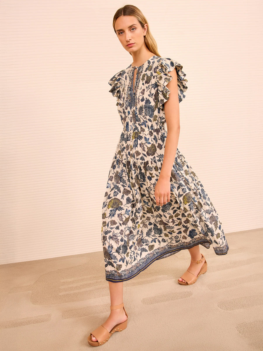 Kairi Dress in Porcelain