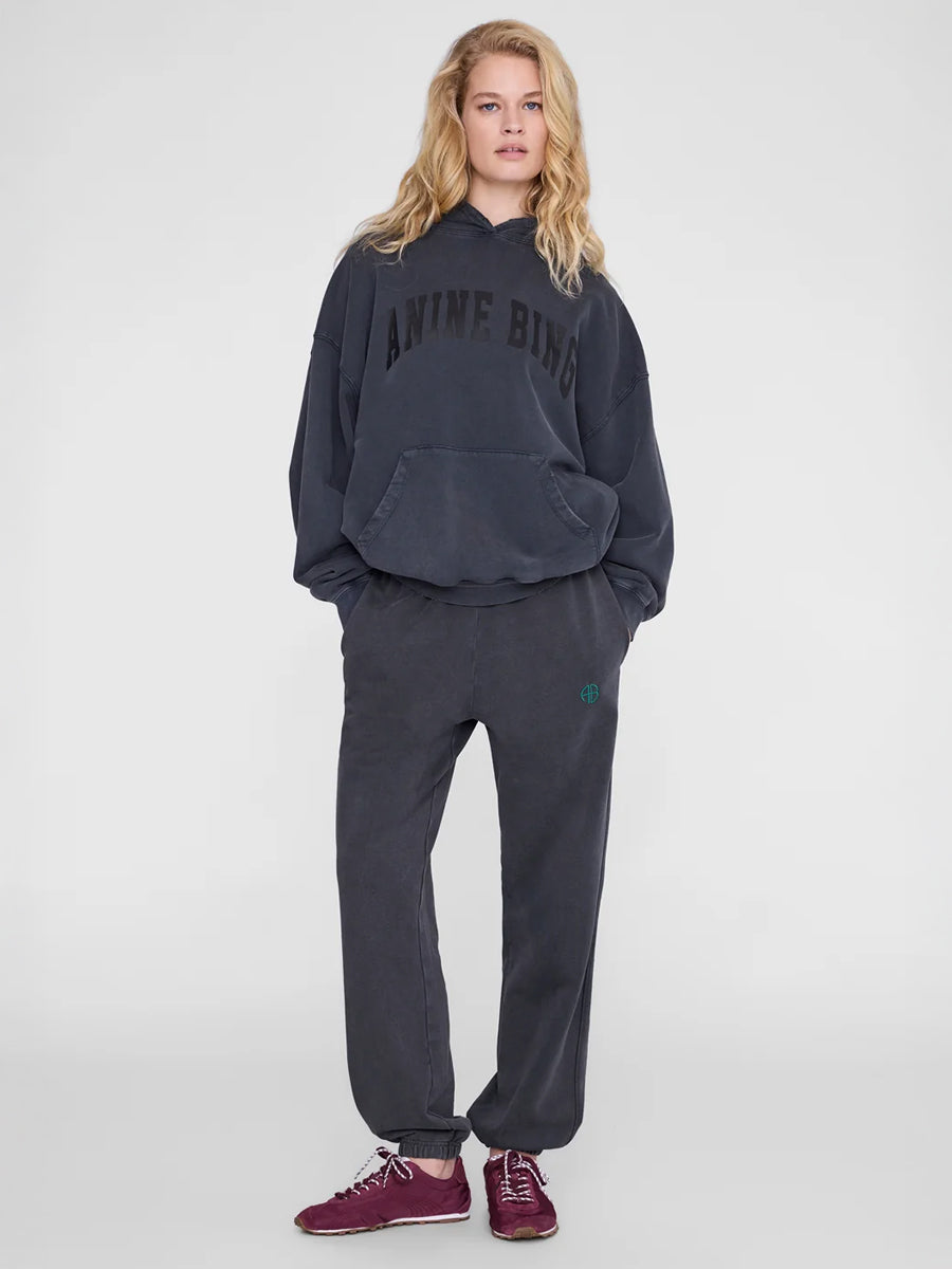Karter Sweatpant in Washed Black