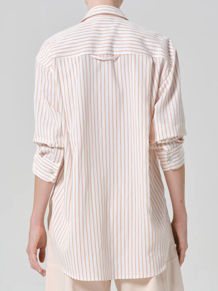 Kayla Shirt in Sherbet Stripe