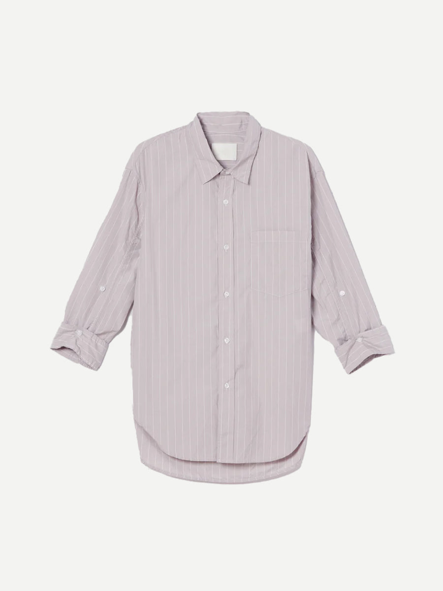 Kayla Shirt in Tailor Grey Stripe