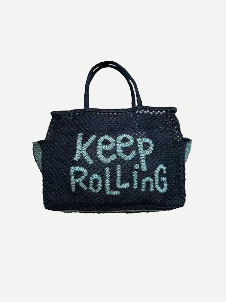 The Jacksons Barry Bag - Keep Rolling in Dark Navy