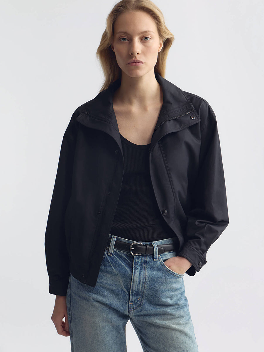Klaire Bomber Jacket in Black