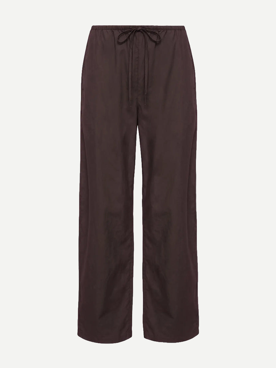 Kyoto Drawstring Pant in Chocolate