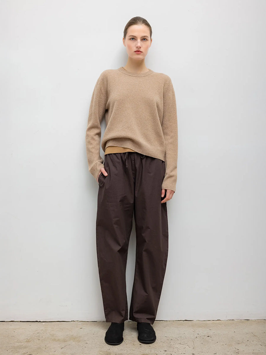Kyoto Drawstring Pant in Chocolate