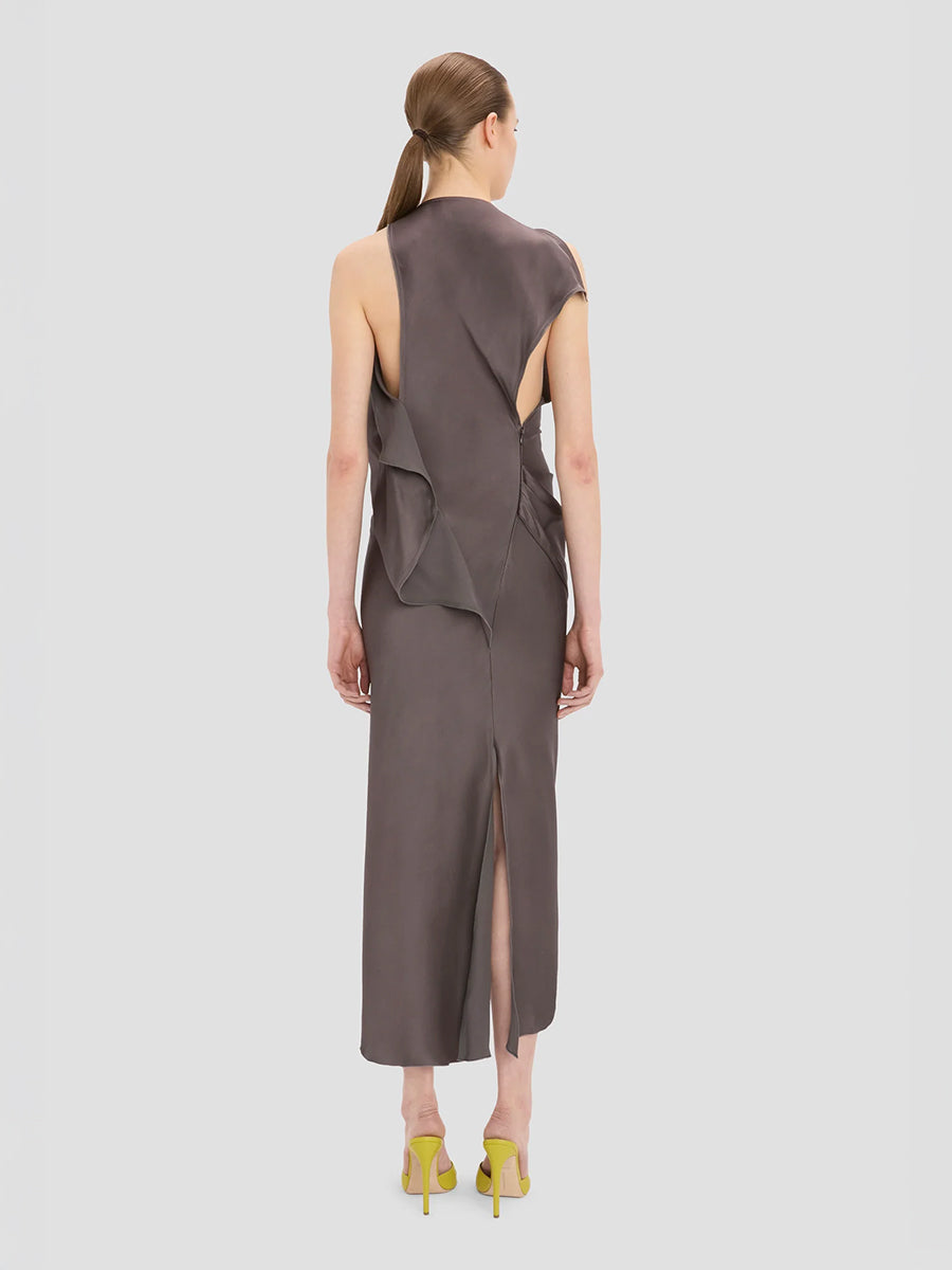 Kyra Midi Dress in Ore