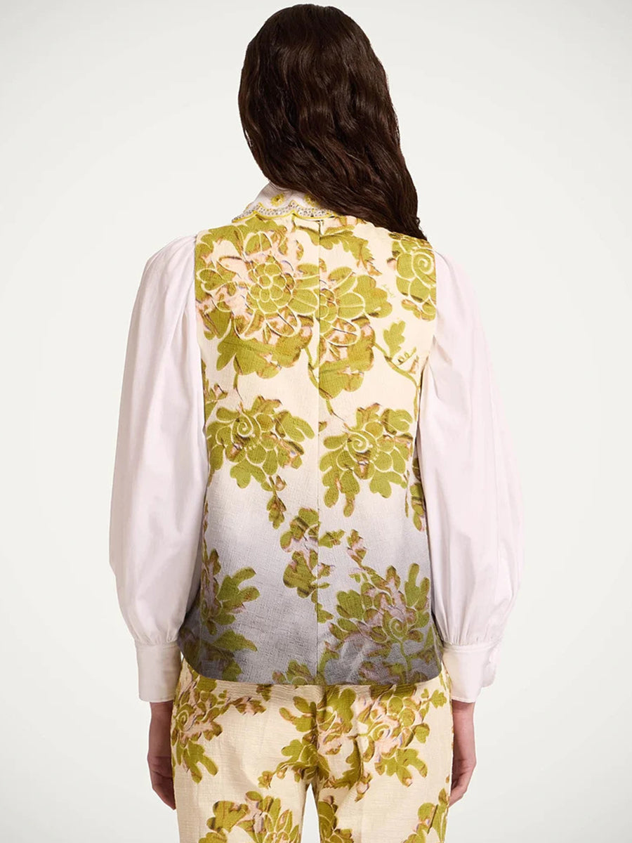 La Scala Top Oasis Ombre in Green