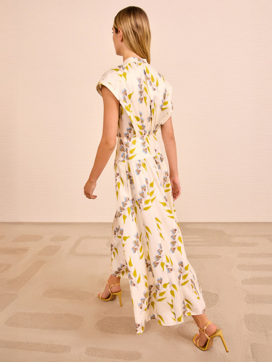 Lausanne Button Up Dress in Infinite Flower