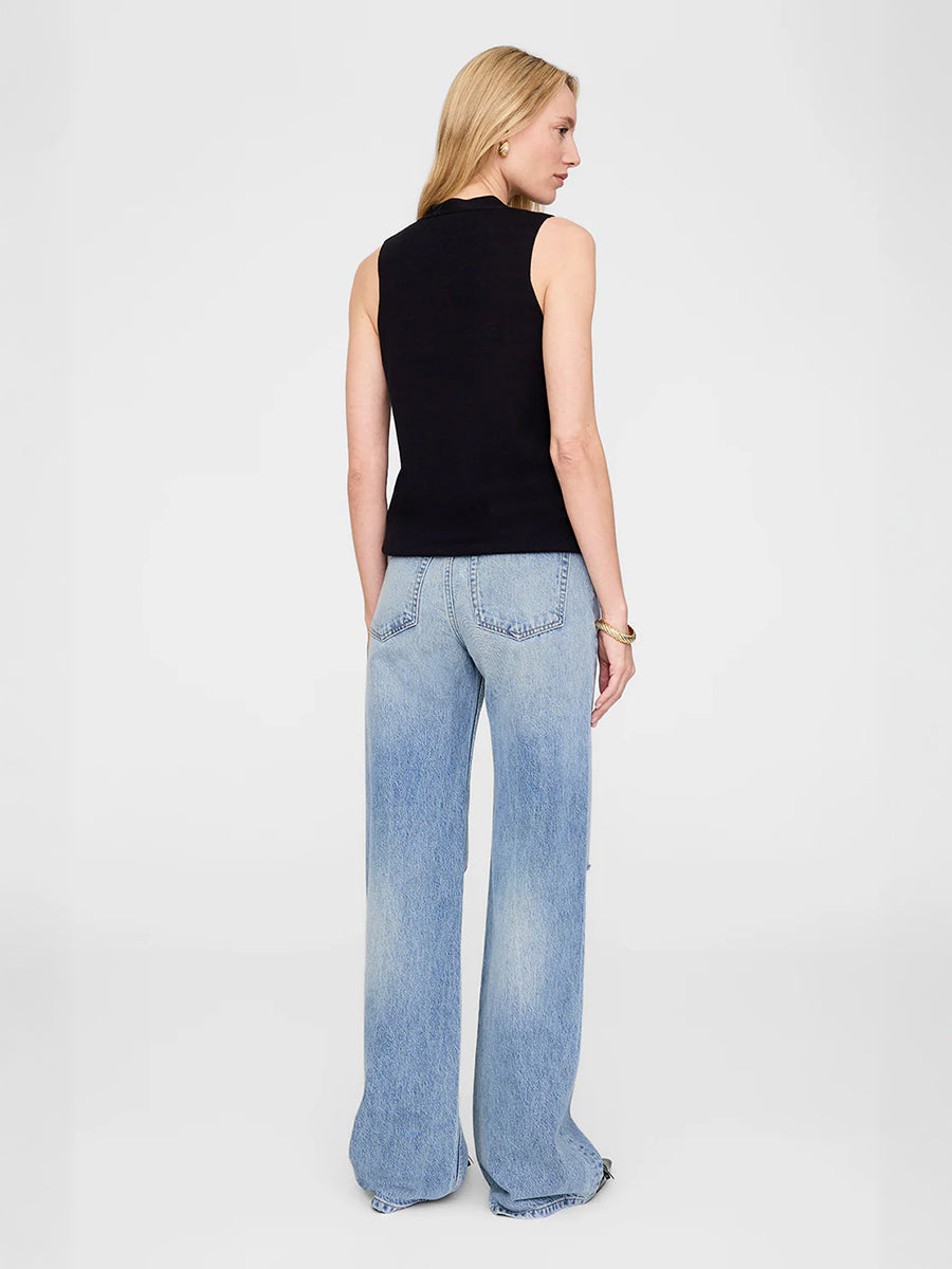 Anine Bing Lawrence Vest in Black
