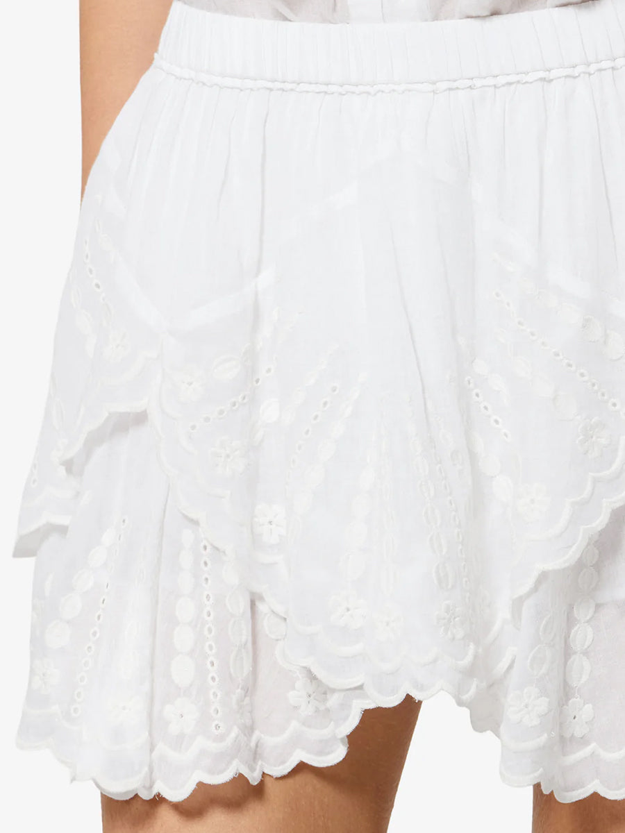 Layale Shorts in White