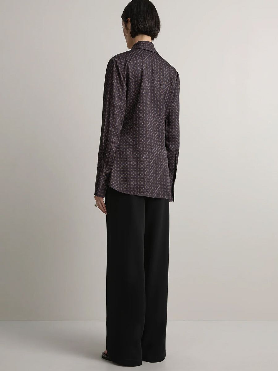 Lea Shirt in Ink Foulard