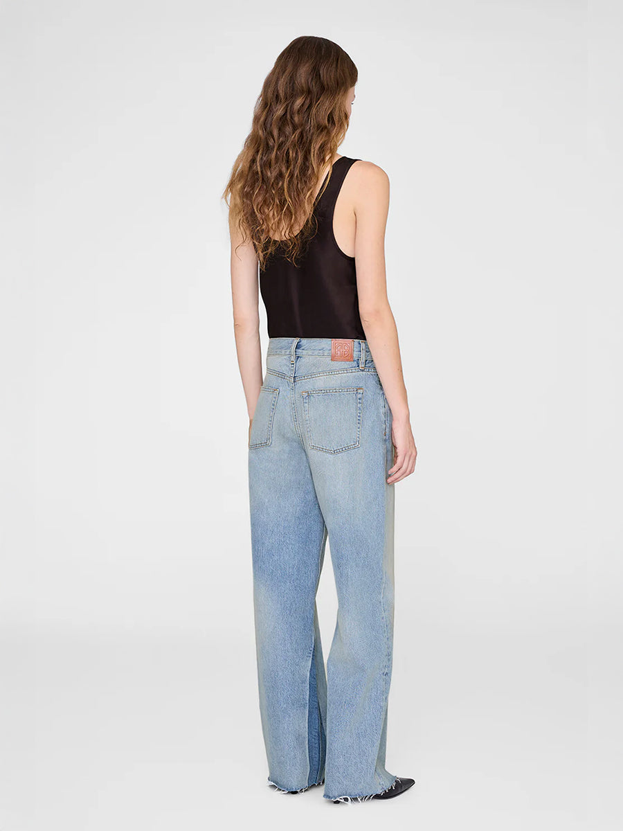 Anine Bing Lea Top in Deep Brown