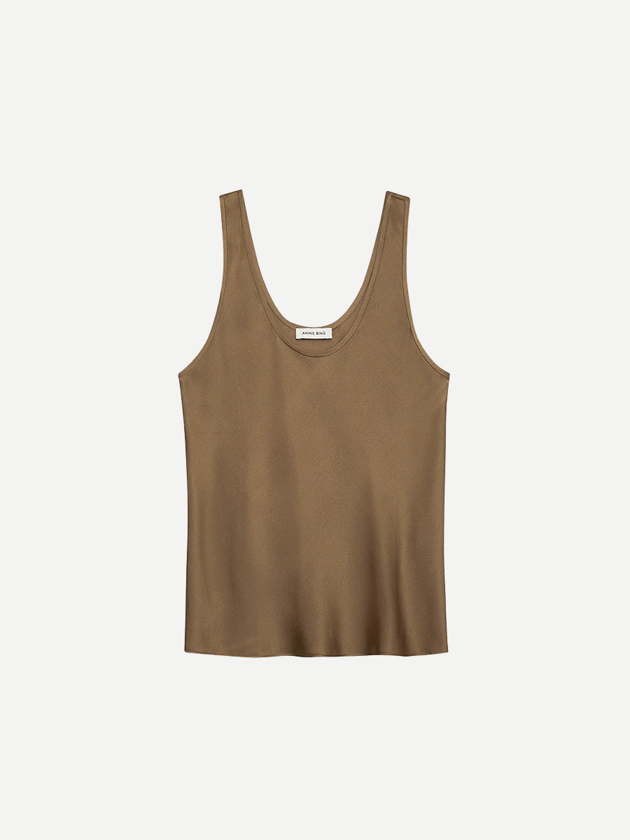 Lea Top in Sepia