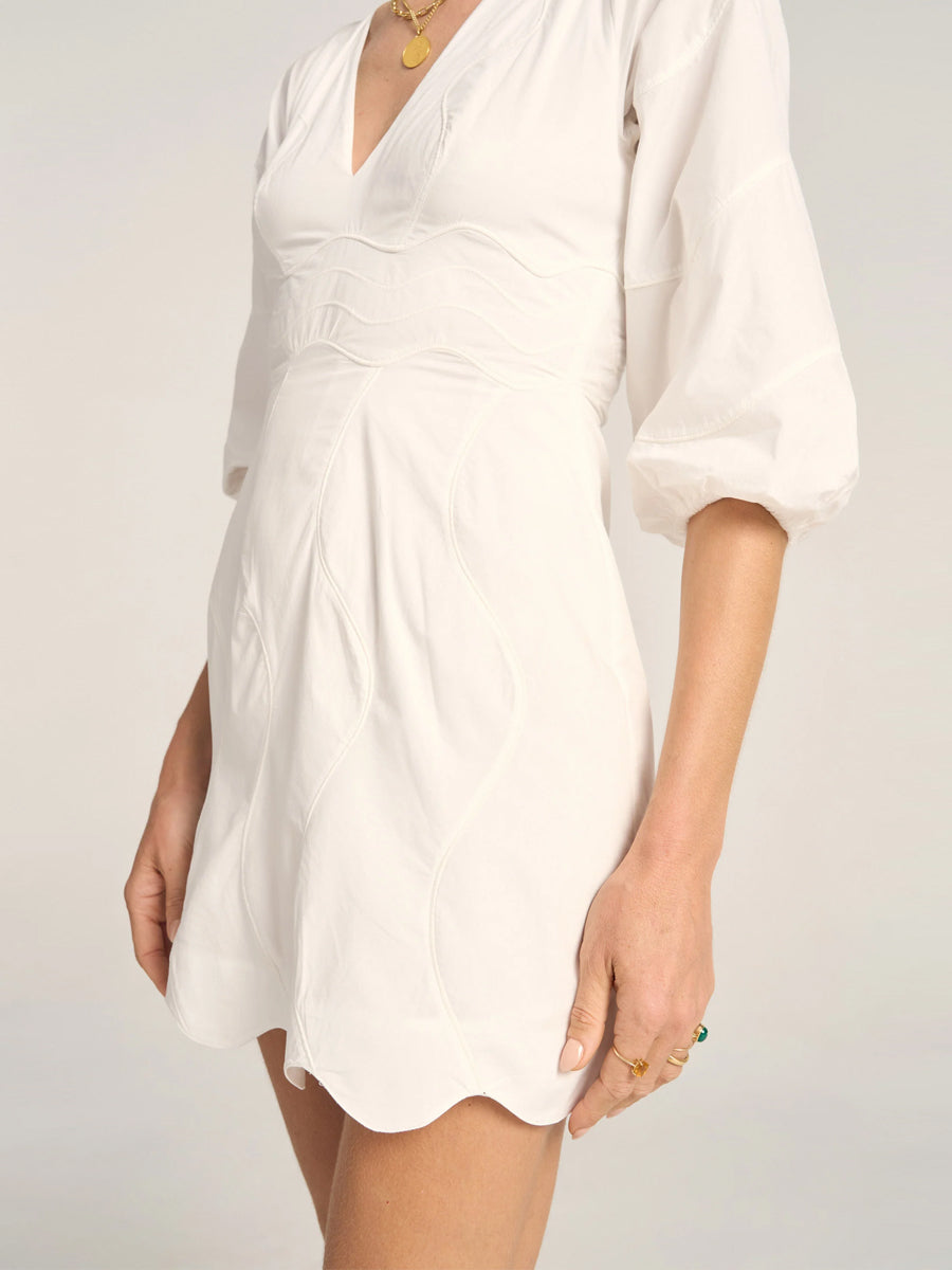 Ilio Nema Leda Dress in White