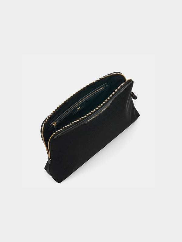 Anya Hindmarch | Logo Lotions and Potions Pouch in Black