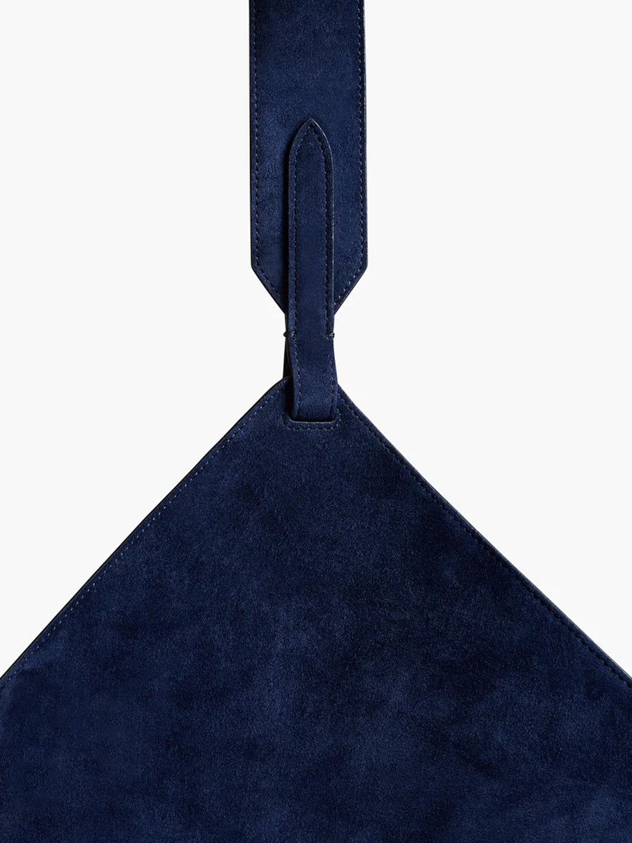 Khaite Lotus Medium Tote in Midnight Navy | Shop Adam Heath in Perth, Western Australia