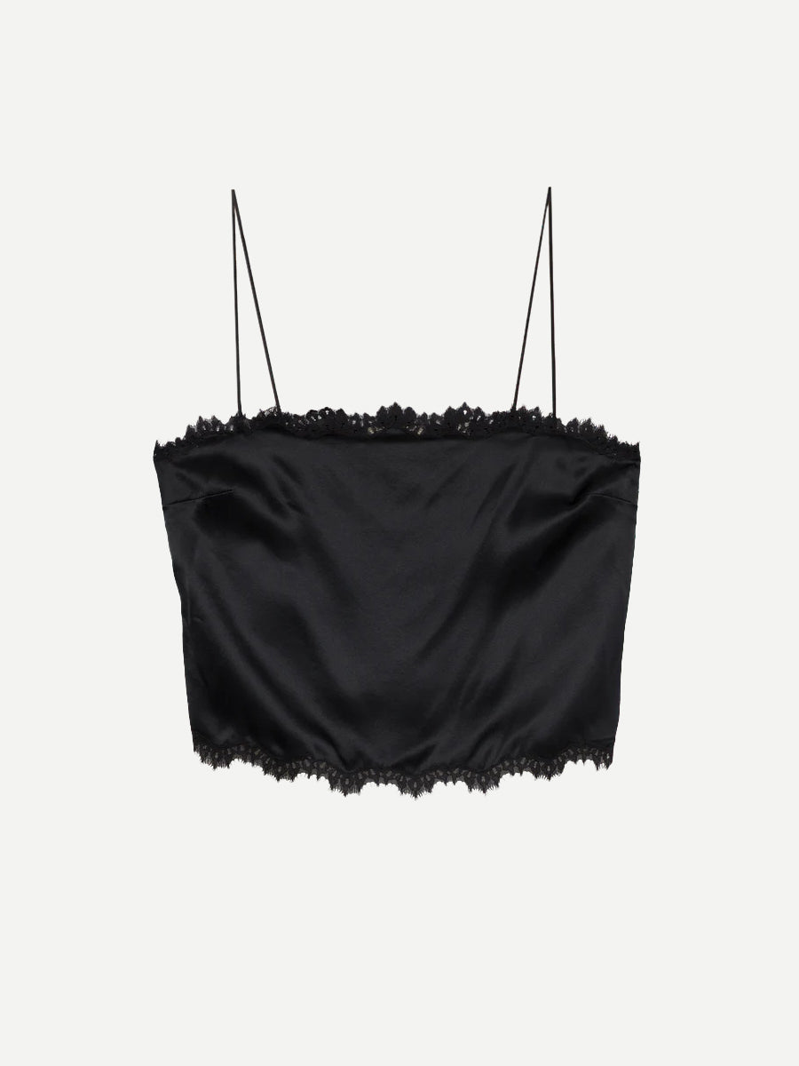 Doen Loure Top in Black