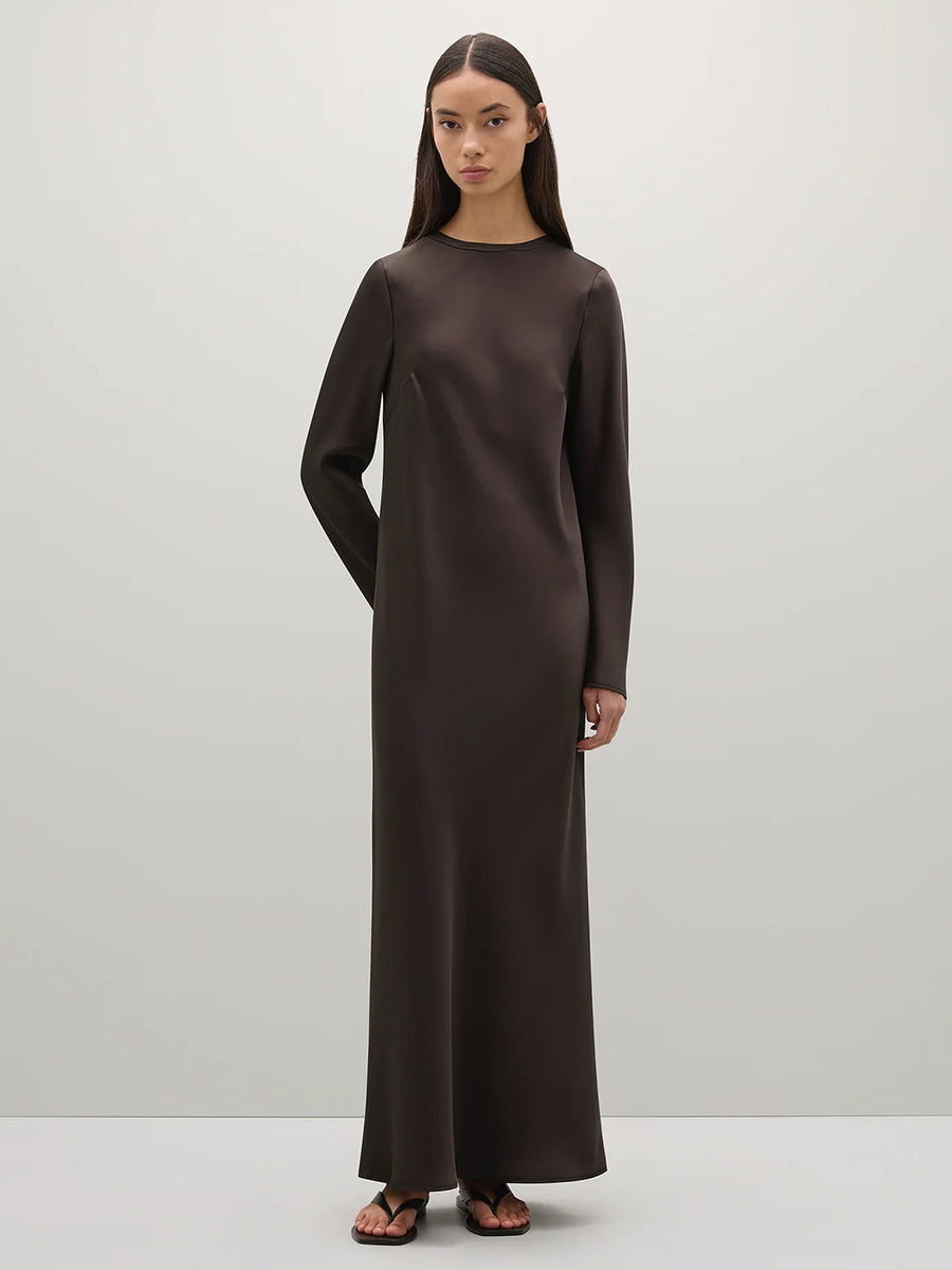 A.Emery Lowe Dress in Umber
